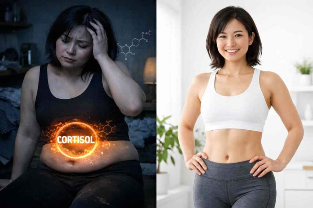 Stress Causes Hidden Weight Gain2